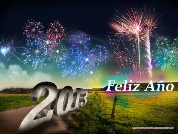 2013 Feliz año nuevo